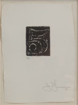 &quot;Numeral Five&quot; - Jasper Johns