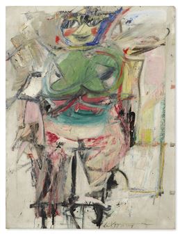 Woman (Green) - Willem de Kooning