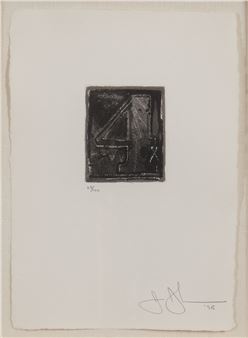 &quot;Numeral Four&quot; - Jasper Johns