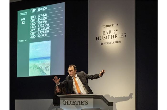 Piers Boothman, Senior Director, Valuations, Christie’s London. Photo: Christie’s