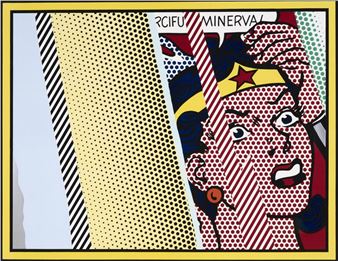 Reflections on Minerva - Roy Lichtenstein