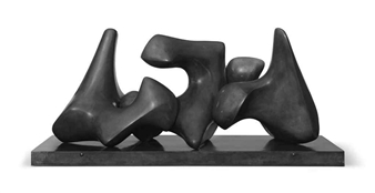 Working Model for Three Piece No. 3: Vertebrae - Henry Moore