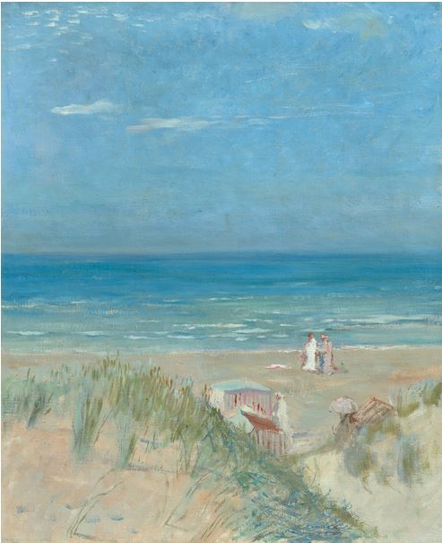 Charles Conder, Sand dunes, Ambleteuse, 1901, oil on canvas. Image: Christie’s