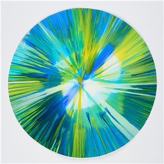 Spin Painting - Damien Hirst