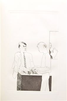 Illustrations for Fourteen Poems by C. P. Cavafy (Edition A) - David Hockney