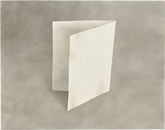 Folded Paper - Ed Ruscha