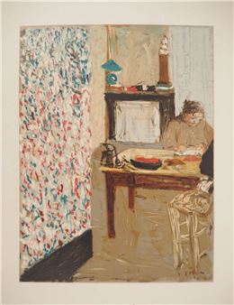 Edouard VUILLARD - Interior scene - Édouard Vuillard