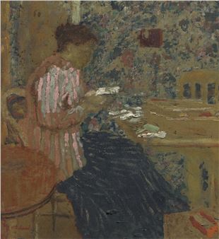 Femme lisant - Édouard Vuillard