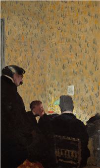 Les messieurs en noir - Édouard Vuillard