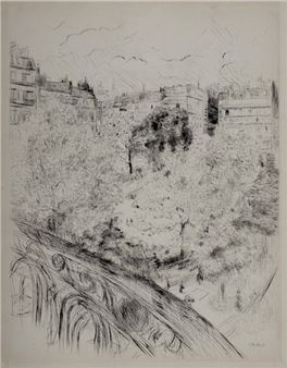 Paris 1937: Faubourg Montmartre - Édouard Vuillard