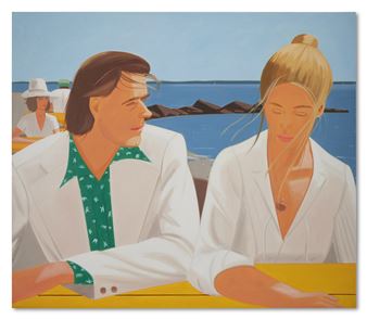 Rackstraw and Pamela - Alex Katz