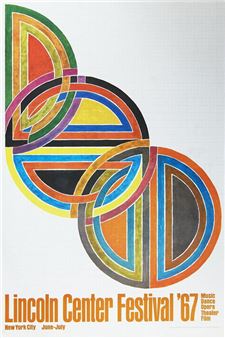 LINCOLN CENTER FESTIVAL - Frank Stella