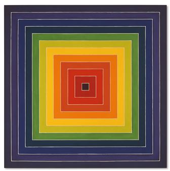 Untitled (Concentric Squares - Frank Stella