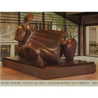 HENRY MOORE - MUSEO DE ARTE CONTEMPORANEO DE CARACAS, 1983 - Henry Moore