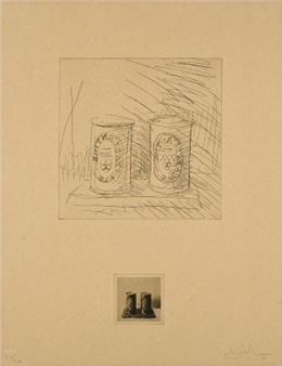 Ale Cans (From: 1st Etchings) - Jasper Johns