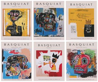 Six Whitney Museum prints - Jean-Michel Basquiat