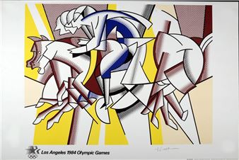 1984 Los Angeles Olympics - Roy Lichtenstein