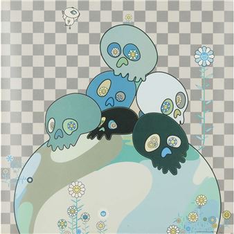 SKULLS ROCK, 2004 - Takashi Murakami