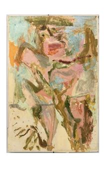 Willem De Kooning- Untitled- Woman- State IV- circa 1967-68