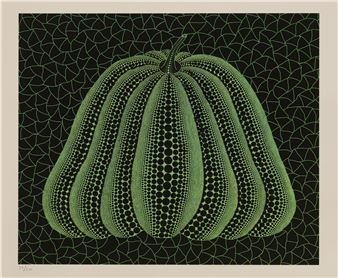 Pumpkin (green) - Yayoi Kusama