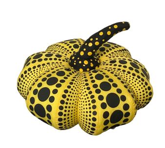 Yayoi Kusama - Plush Pumpkin Yellow (Dots Obsession - Yayoi Kusama