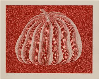 Pumpkin (red) - Yayoi Kusama