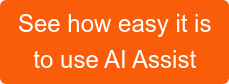 See how easy it is to use AI Assist