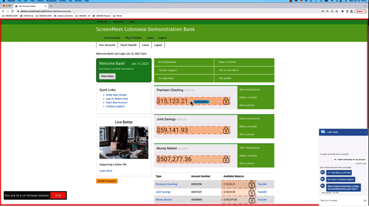 ScreenMeet Cobrowse for Microsoft Omnichannel - Complete you digital transformation for Easy Enterprise ROI