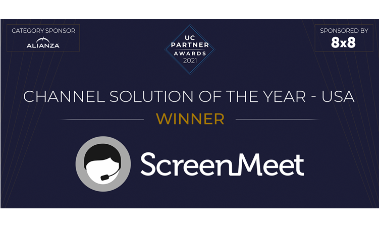 2021 UC Partner Award Winner - ScreenMeet